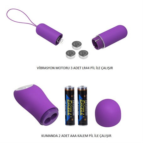 20 Fonksiyonlu Uzaktan Kumandalı G-Spot Vibratör - BDM1413