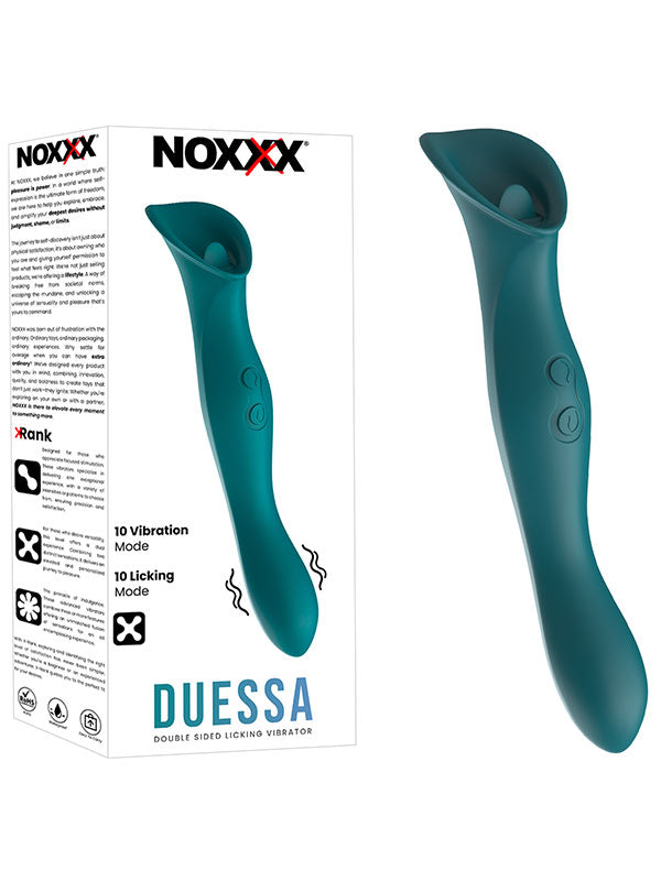 NOXXX Duessa Şarjlı Çift Taraflı Dil Titreşim Modlu Vibratör - 202119