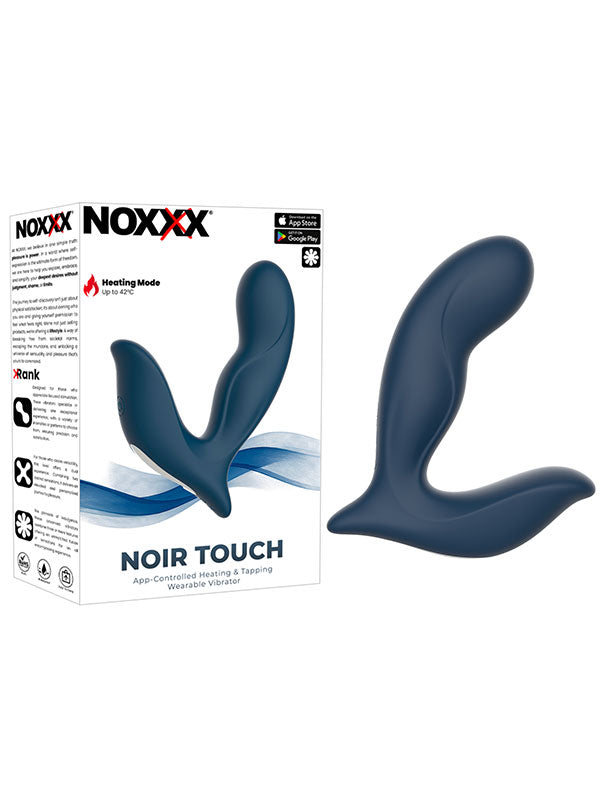NOXXX Noir Touch Telefon Kontrollü Isıtmalı Parmak Hareketli Vibratör - 202220