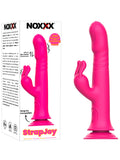 NOXXX StrapJoy İleri Geri Hareketli Döner Başlı Strapon Uyumlu Vantuzlu Vibratör - 202226