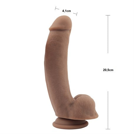 20,5 cm Gerçekçi Melez Dildo Penis -Boss - BDM1802