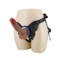 20,6 cm Belden Bağlamalı İçi Dolu Strapon Melez Penis - Wells - BDM1473