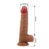 20,6 cm Realistik Vantuzlu Dildo Penis - Lisle - BDM1462