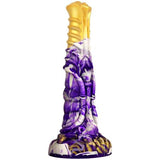 Belden Bağlamalı 21 cm Et Dokulu Fantezi Renklerde Gerçekçi Çift Katmanlı Sünnetsiz Silikon Penis - Horse Power 4 - BDM1622B