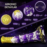 Belden Bağlamalı 21 cm Et Dokulu Fantezi Renklerde Gerçekçi Çift Katmanlı Sünnetsiz Silikon Penis - Horse Power 4 - BDM1622B