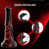 🏷️ [FIRSAT] %10 İndirim – Belden Bağlamalı 21 cm Et Dokulu Fantezi Renklerde Gerçekçi Çift Katmanlı Sünnetsiz Silikon Penis - Horse Power 5 - CA-BDM1623B