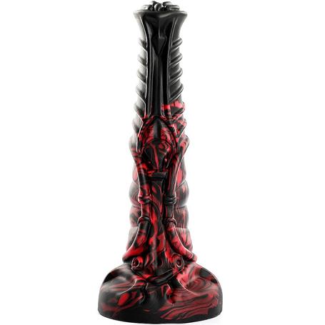 Belden Bağlamalı 21 cm Et Dokulu Fantezi Renklerde Gerçekçi Çift Katmanlı Sünnetsiz Silikon Penis - Horse Power 5 - CA-BDM1623B