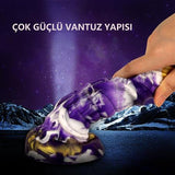 Belden Bağlamalı 21 cm Et Dokulu Fantezi Renklerde Gerçekçi Çift Katmanlı Sünnetsiz Silikon Penis - Horse Power 4 - BDM1622B