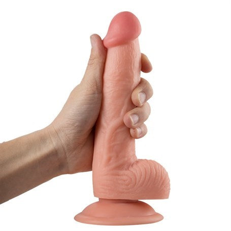 21 cm Belden Bağlamalı Realistik Vantuzlu Dildo Penis - BDM0156B
