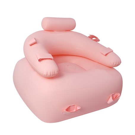 21 cm Titreşimli Penis & El ve Ayak Bağlamalı Şişirilebilir Fantezi Aşk Koltuğu - BDM1124