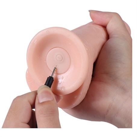 21 cm Belden Bağlamalı Titreşimli Realistik Dildo Penis Set - BDM10007VB