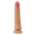 Belden Bağlamalı 21 cm Yeni Nesil Çift Katmanlı Realistik Vantuzlu Testissiz Dildo Penis - Kable - BDM1502B
