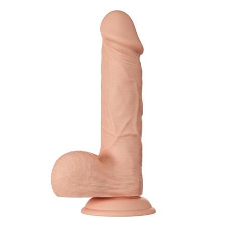 Belden Bağlamalı 21.8 cm Gerçekçi Kalın Dildo Penis - Bahamut - BDM1254B