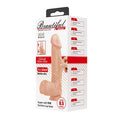 Belden Bağlamalı 21.8 cm Gerçekçi Kalın Dildo Penis - Bahamut - BDM1254B