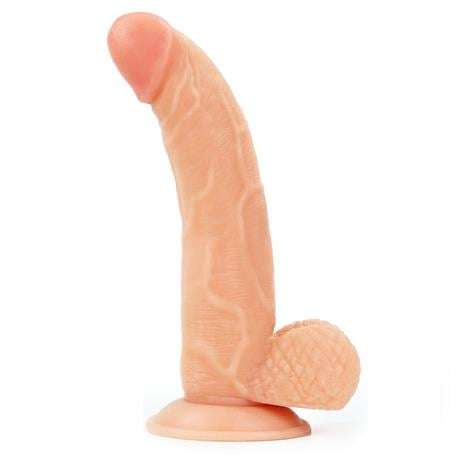 21,5 cm Belden Bağlamalı İçi Dolu Strapon Dildo - LV715008