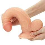 21,5 cm Belden Bau011flamalu0131 u0130&ccedil;i Dolu Strapon Dildo - LV715008