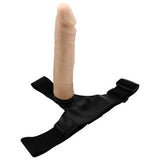 %10 İndirim – 21,5 cm Belden Bağlamalı Kıkırdaklı Bükülebilir İçi Dolu Strapon Penis - CA-BDM2247