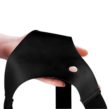 21,5 cm Belden Bağlamalı Kıkırdaklı Bükülebilir İçi Dolu Strapon Penis - BDM2247