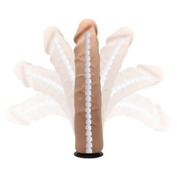 %10 İndirim – 21,5 cm Belden Bağlamalı Kıkırdaklı Bükülebilir İçi Dolu Strapon Penis - CA-BDM2247