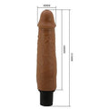 21,5 cm Çift katmanlı Güçlü Titreşimli Realistik Vibratör Gerçekci Penis Dildo - Waldorf - BDM1395