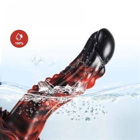 Belden Bağlamalı 21,5 cm Gerçekçi Kalın Dildo Penis - Monster43 - BDM1628B