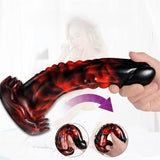 Belden Bağlamalı 21,5 cm Gerçekçi Kalın Dildo Penis - Monster43 - BDM1628B