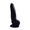 21,5 cm Belden Bağlamalı Realistik Vantuzlu Zenci Dildo Penis - BDM1128B