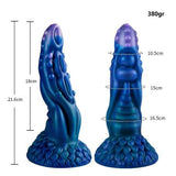 Belden Bağlamalı 21,6 cm Gerçekçi Kalın Dildo Penis - Monster47 - BDM1629B