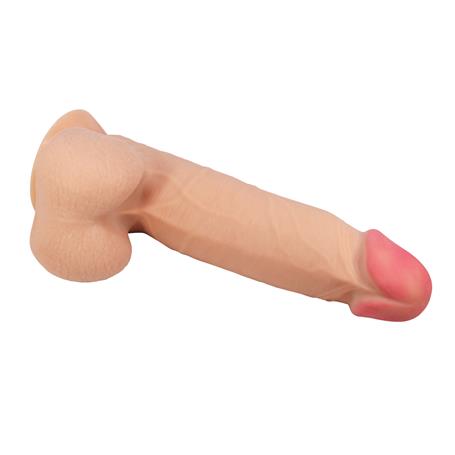 21,8 cm Kıkırdak Yapılı Çift Katmanlı Gerçekçi Dildo Penis - BDM1328