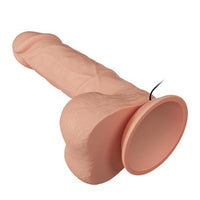 21,8 cm Titreşimli Gerçekçi Kalın Dildo Penis - Bahamut - CA-BDM1255