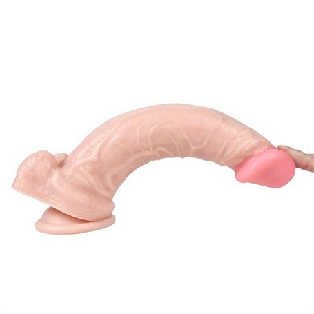 22 cm Realistik Vantuzlu Dildo Penis - BDM1036