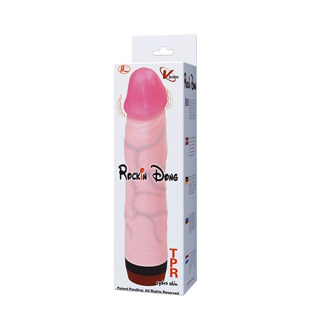 22 cm Titreşimli Realistik Vibratör Penis - Perfect Pleasures - B1066
