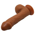 23,5 cm Realistik Vantuzlu Melez Dildo Penis - BDM8040
