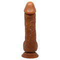 23,5 cm Realistik Vantuzlu Melez Dildo Penis - BDM8040