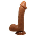 23,5 cm Realistik Vantuzlu Melez Dildo Penis + Kemer + Kayganlaştırıcı Hediyeli - BDM8040B