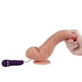 [FIRSAT] %10 İndirim – 22,5 cm Belden Bağlamalı Titreşimli Realistik Dildo Penis Set - CA-BDM10021VB