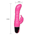 23 cm G-Spot Jel Dokuya Sahip Titreşimli Vibratör - B1054