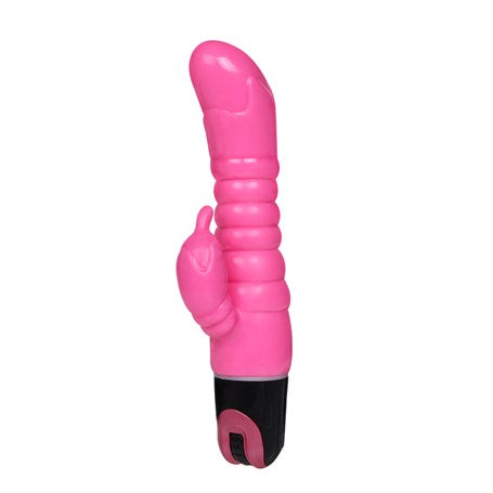 23 cm G-Spot Jel Dokuya Sahip Titreşimli Vibratör - B1054