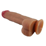 Belden Bağlamalı 23,5 cm Realistik Vantuzlu Dildo Penis - Orton - BDM1468B