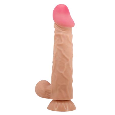 24 cm Kıkırdak Yapılı Çift Katmanlı Gerçekçi Dildo Penis - BDM1325