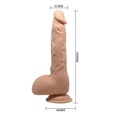 24 cm Realistik Vantuzlu Dildo Penis - BDM8043B