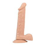 %25 İndirim – 24 cm Belden Bağlamalı Vantuzlu Realistik Penis Anal Vajinal Dildo - CA-PX057B