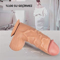 24,5 cm Vantuzlu Realistik Penis Anal Vajinal Dildo - PX164