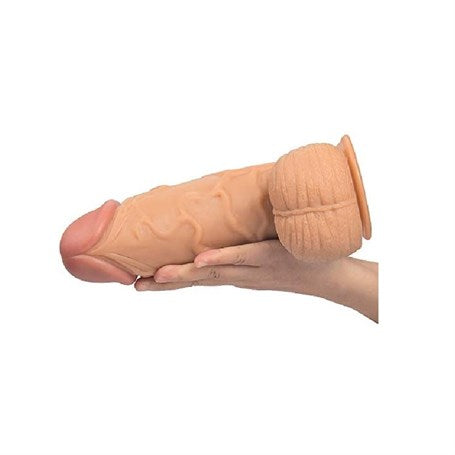 24,5 cm Vantuzlu Realistik Penis Anal Vajinal Dildo - PX164