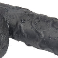 24,5 cm Vantuzlu Realistik Zenci Penis Anal Vajinal Dildo - PX164S