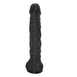 %15 İndirim – 25 cm Belden Bağlamalı Et Dokusunda Süper Realistik Zenci Penis - J. Knight - CA-U6002SB