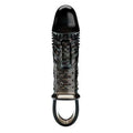 2,5 cm Dolgu Uzatmalu0131 Titreu015fimli Zenci Penis Ku0131lu0131fu0131 Prezervatif Vibrat&ouml;r - BDM2642