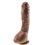 25 cm Realistik Vantuzlu Melez Dildo Penis - BDM2072