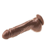 25 cm Realistik Vantuzlu Melez Dildo Penis - BDM2072