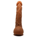 25,2 cm Realistik Vantuzlu Melez Dildo Penis + Kemer + Kayganlaştırıcı Hediyeli - BDM8041B